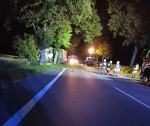 Samochód ciężarowy uderzył w drzewo. Śmiertelny wypadek w Sidzinie