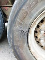 Fatalny stan techniczny ciężarówek na opolskiej obwodnicy