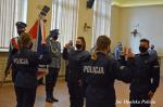 21 nowych policjantów ślubowało na sztandar