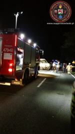 3 osoby poszkodowane w wypadku w Gorzowie Śląskim