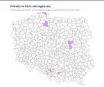 Nowe powiaty w "czerwonych" i "żółtych" strefach. Kilka powiatów na liście ostrzegawczej