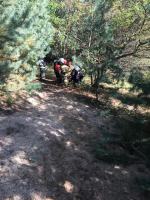 To grzybobranie mogło skończyć się tragicznie. Z pomocą ruszyli strażacy