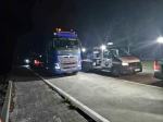 Udaremniony nocny przejazd gabarytowy bez zezwolenia
