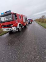 Blisko 2,5 promila alkoholu miał kierujący Volkswagenem. Wjechał w drzewo