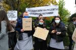 Protest branży gastronomicznej. "Czarna polewka dla rządu RP'.