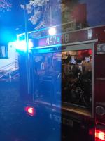 Nocna akcja straży w Zdzieszowicach. Płonął dom jednorodzinny