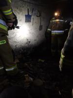 Strażacy gasili piwnicę w gminie Baborów