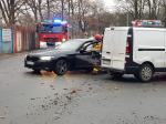 Zderzenie pojazdów na skrzyżowaniu 1-Maja i Rejtana