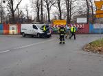 Zderzenie pojazdów na skrzyżowaniu 1-Maja i Rejtana