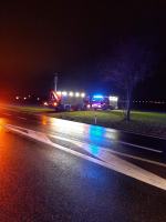 Samochód osobowy dachował w Zielęcicach