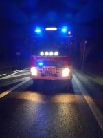 Samochód osobowy dachował w Zielęcicach