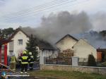 Pożar budynku jednorodzinnego w Zawadzie. W akcji 8 zastępów straży