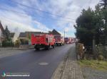 Pożar budynku jednorodzinnego w Zawadzie. W akcji 8 zastępów straży