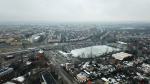 Kolejny miesiąc budowy Parku Sportu. Teren wokół nabiera barw