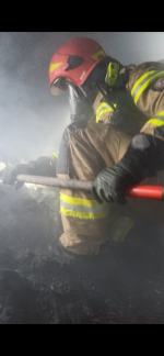 Pożar w Okopach. Mieszkańcy w kilka chwil stracili dach nad głową