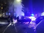 Pożar samochodu osobowego na ulicy Kieleckiej w Opolu