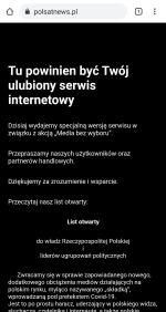 Ogólnopolski protest mediów. "Nie mamy wyboru"
