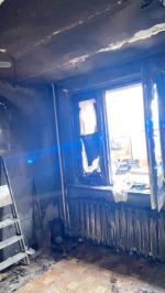 Pożar mieszkania w bloku na osiedlu w Kędzierzynie Koźlu 