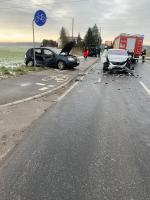 Wypadek w Zalesiu Śląskim. Wśród rannych dwójka dzieci