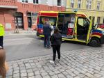 Potrącenie starszej kobiety na ulicy Kośnego w Opolu