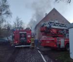 Strażacy walczyli z pożarami mieszkań w powiecie kluczborskim, brzeskim i prudnickim