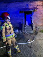 Pożar w powiecie kluczborskim. Uratowano 6 świń i około 30 kur