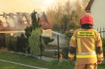 Pożar budynku gospodarczego w Niwkach. Interweniowały 4 zastępy straży