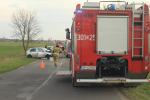 Kierująca skodą uderzyła w drzewo. Wypadek w Dębskiej Kuźni
