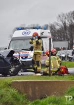 Tragiczny wypadek pod Prudnikiem. W wypadku zginęła kobieta w ciąży