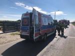 Kierujący osobówką uderzył w skuter. Kierowca jednośladu z obrażeniami