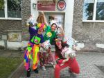 Animatorzy z Fundacji dr Clown również zadbali o małych pacjentów w Dzień Dziecka