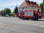Zderzenie pojazdów na skrzyżowaniu w Opolu. Poszkodowana kobieta z dwójką dzieci