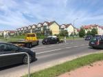 Zderzenie trzech pojazdów na skrzyżowaniu Al. Solidarności i Witosa. Ranne dziecko
