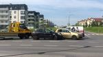 Zderzenie trzech pojazdów na skrzyżowaniu Al. Solidarności i Witosa. Ranne dziecko