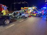 Poważny wypadek na skrzyżowaniu obwodnicy z Luboszycką