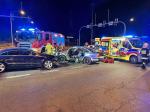 Poważny wypadek na skrzyżowaniu obwodnicy z Luboszycką