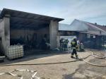 Pożar stodoły w Mechnicy. W akcji 10 zastępów straży 