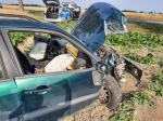 Wypadek w powiecie namysłowskim. Dwie osoby trafiły do szpitala