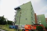 Na osiedlu Armii Krajowej rozpoczęto malowanie. Będzie mural z opolskim superbohaterem