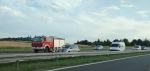 Pożar autobusu na A4. Ewakuowano 43 pasażerów, w tym 34 dzieci