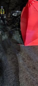 Tragiczny wypadek w powiecie kluczborskim. Kierowca Volkswagena zginął na miejscu