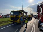 Wypadek w Opolu-Wrzoskach. Ciężko ranny mężczyzna trafił do szpitala