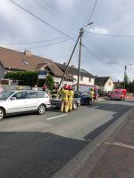 Zderzenie osobówek w Przyworach