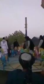 Tak się bawi, tak się bawi Afganistan. Talibowie na trampolinie