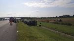 Karambol na opolskim odcinku A4. Najechało na siebie kilka pojazdów