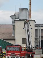 Pożar stolarni w miejscowości Schodnia