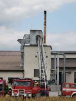 Pożar stolarni w miejscowości Schodnia