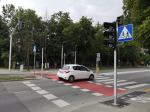 Nowe, bezpieczniejsze przejście dla pieszych na Ozimskiej gotowe