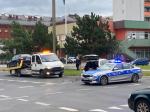 Kolizja na placu Konstytucji 3 Maja w Opolu. Sprawca bez uprawnień