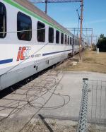 Zerwana trakcja kolejowa na trasie Kędzierzyn-Koźle - Raciborz